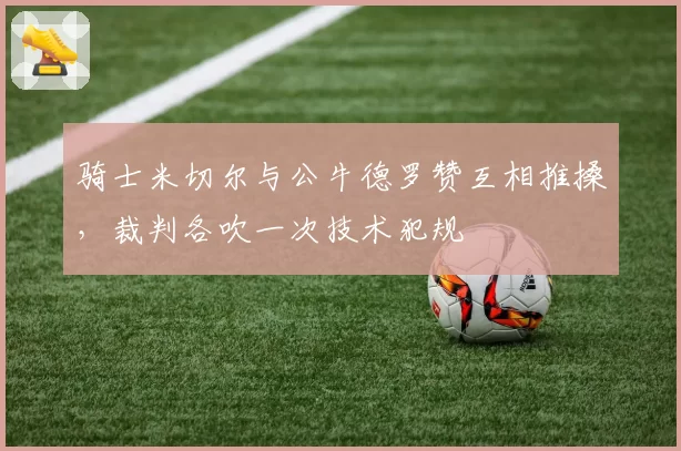 骑士米切尔与公牛德罗赞互相推搡,裁判各吹一次技术犯规