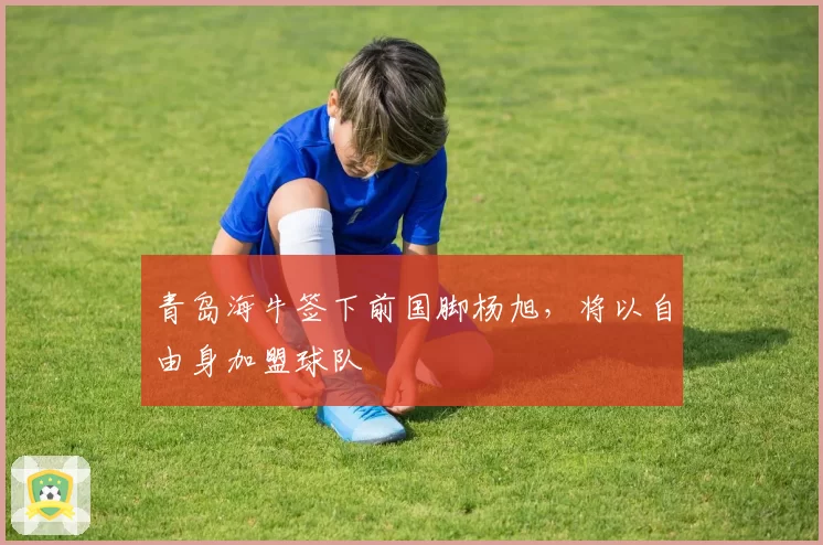 青岛海牛签下前国脚杨旭,将以自由身加盟球队